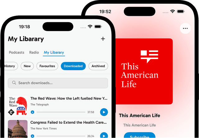 Download & Offline Listening